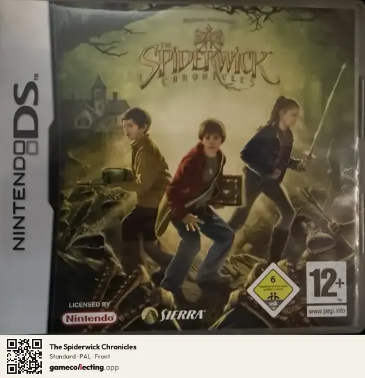 The Spiderwick Chronicles Nintendo DS, PAL box front