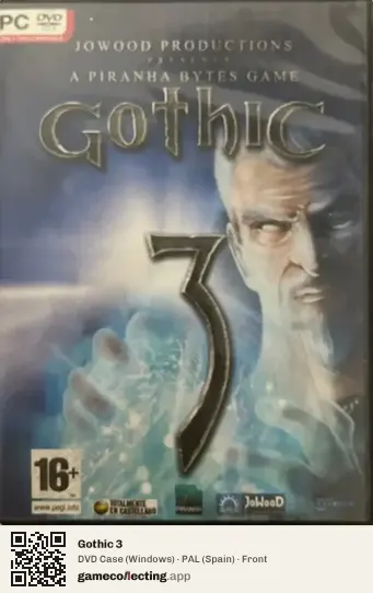 Gothic 3 Computer, Spain box front