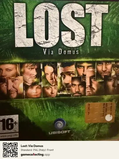 Lost: Via Domus PlayStation 3, Italy box front