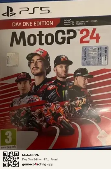 MotoGP 24 PlayStation 5, PAL box front