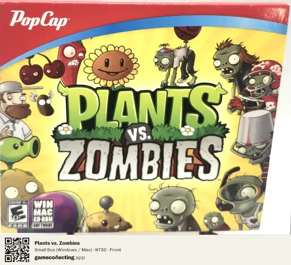 Plants vs. Zombies Computer, NTSC box front