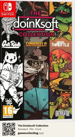 The Doinksoft Collection Nintendo Switch, PAL box front