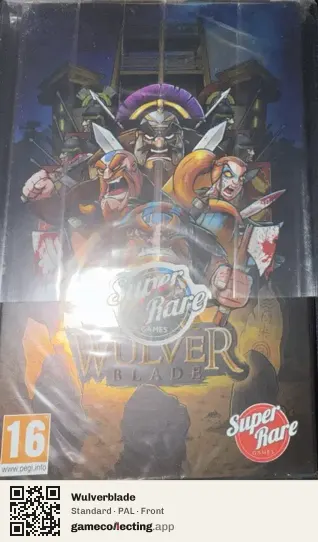 Wulverblade Nintendo Switch, PAL box front