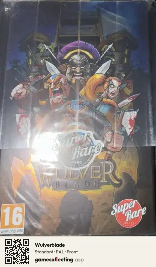 Wulverblade Nintendo Switch, PAL box front