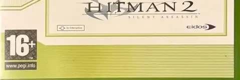 Hitman 2: Silent Assassin, the PEGI square on its front