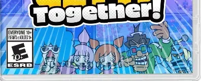 WarioWare: Get It Together!, the ESRB box on its front