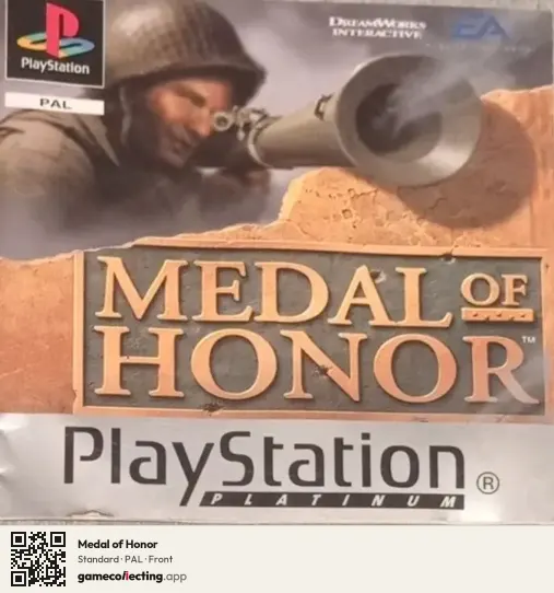 Medal of Honor PlayStation, PAL box front