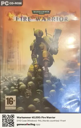 Warhammer 40,000: Fire Warrior Computer, Nordic countries box front