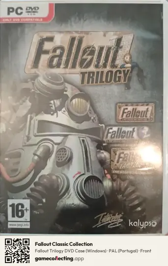 Fallout Classic Collection Computer, Portugal box front