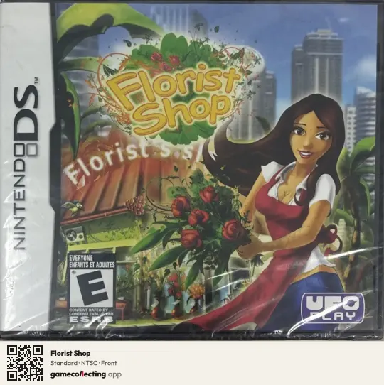 Florist Shop Nintendo DS, NTSC box front