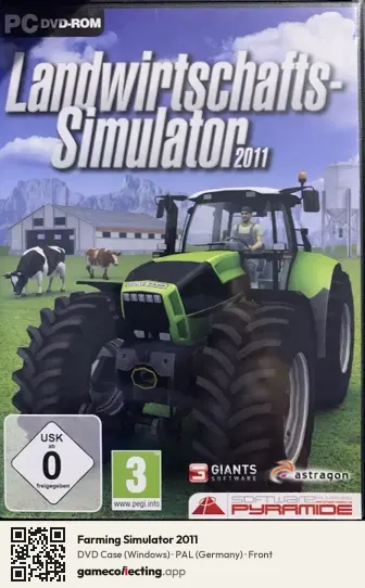 Farming Simulator 2011 Computer, Germany box front