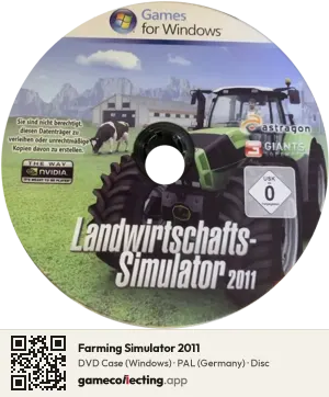 Farming Simulator 2011 Computer, PAL disc