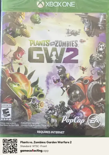 Plants vs. Zombies: Garden Warfare 2 Xbox One, NTSC box front