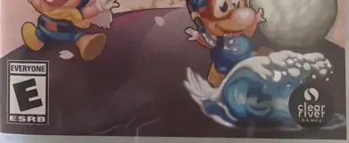 Snow Bros. 2 Special, the ESRB box on its front