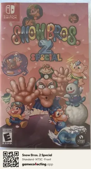 Snow Bros. 2 Special Nintendo Switch, NTSC box front