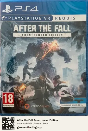 After the Fall: Frontrunner Edition PlayStation 4, France box front
