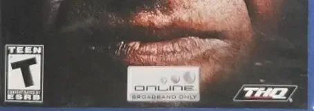 WWE SmackDown! vs. Raw, the ESRB box on its front