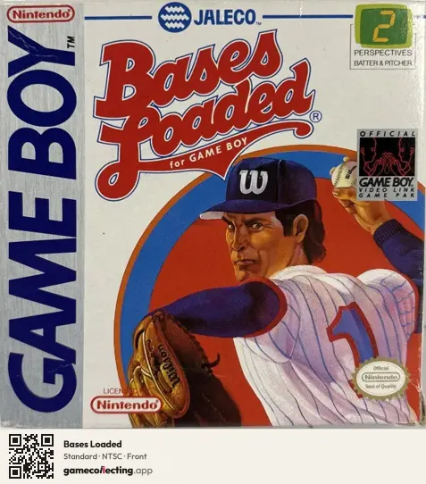 Bases Loaded Game Boy, NTSC box front