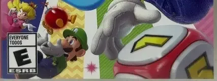 Super Mario Party, the ESRB box on its front