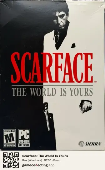 Scarface: The World Is Yours Computer, NTSC box front
