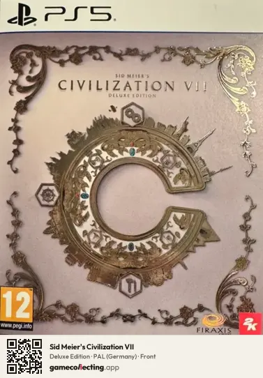 Sid Meier's Civilization VII PlayStation 5, Germany box front