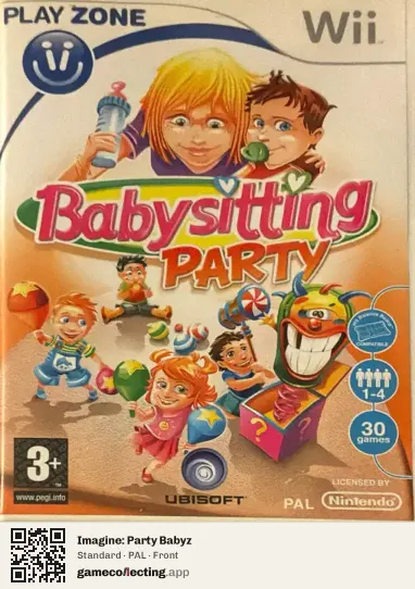 Imagine: Party Babyz Nintendo Wii, PAL box front