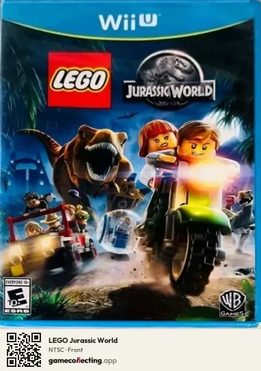 LEGO Jurassic World Nintendo Wii U, NTSC box front