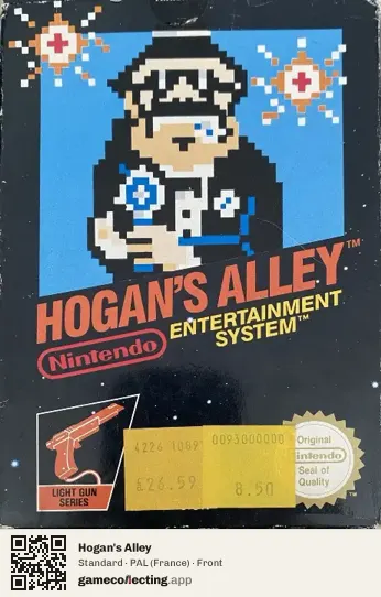 Hogan's Alley Nintendo Entertainment System, France box front