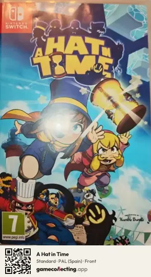 A Hat in Time Nintendo Switch, Spain box front