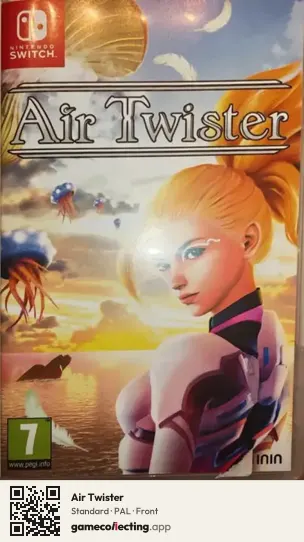 Air Twister Nintendo Switch, PAL box front