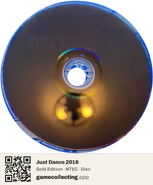 Just Dance 2016 PlayStation 4, NTSC disc