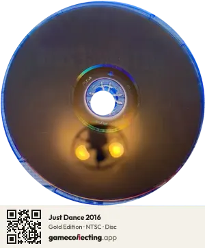 Just Dance 2016 PlayStation 4, NTSC disc