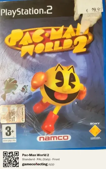 Pac-Man World 2 PlayStation 2, Italy box front