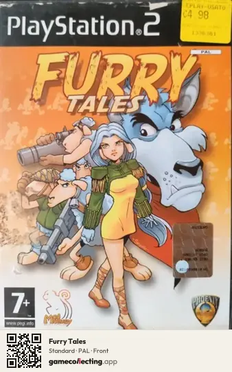 Furry Tales PlayStation 2, PAL box front