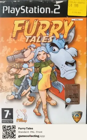 Furry Tales PlayStation 2, PAL box front