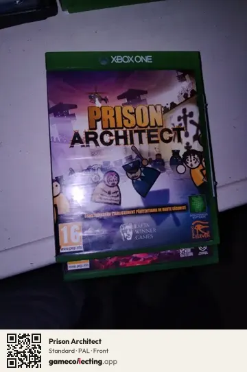 Prison Architect Xbox One, PAL box front