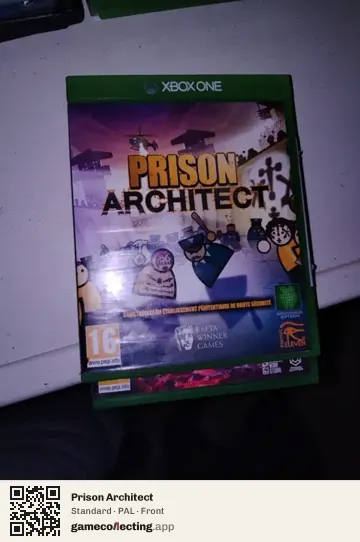 Prison Architect Xbox One, PAL box front