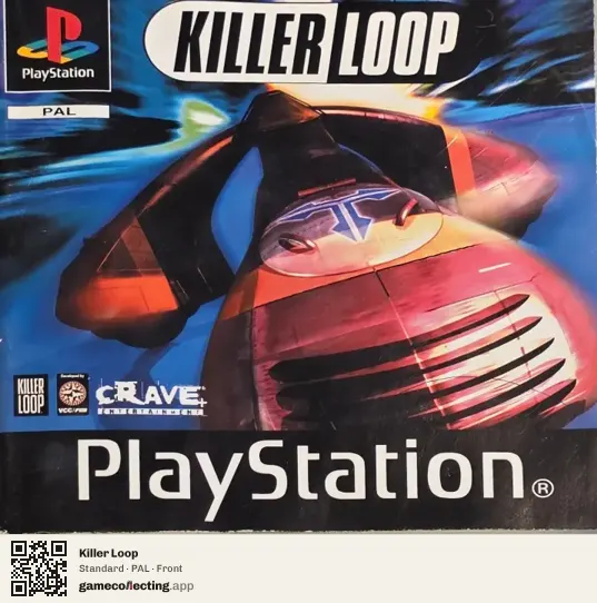 Killer Loop PlayStation, PAL box front