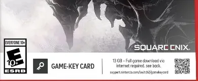 Final Fantasy Resonance, the ESRB box on its front