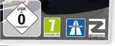 Autobahn Police Simulator 2, the USK square on its front