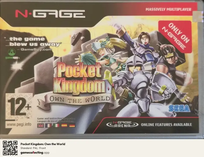 Pocket Kingdom: Own the World Nokia N-Gage, PAL box front