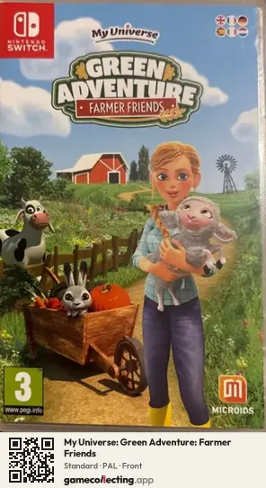 My Universe: Green Adventure: Farmer Friends Nintendo Switch, PAL box front