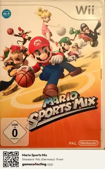 Mario Sports Mix Nintendo Wii, Germany box front