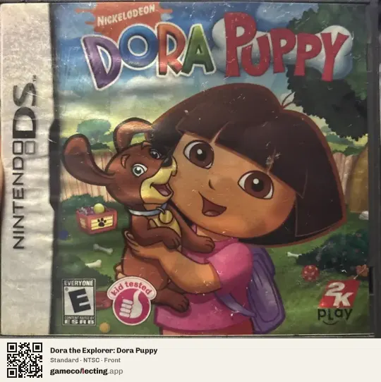 Dora the Explorer: Dora Puppy Nintendo DS, NTSC box front