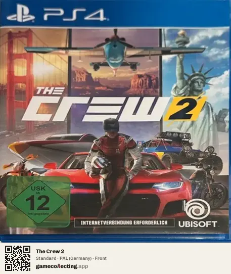 The Crew 2 PlayStation 4, Germany box front