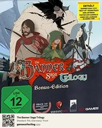 The Banner Saga Trilogy Xbox One, Germany box front