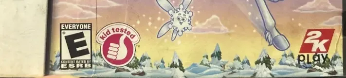 Dora the Explorer: Dora Saves the Snow Princess, the ESRB box on its front