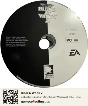 Black & White 2 Computer, PAL disc