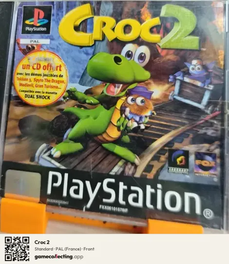 Croc 2 PlayStation, France box front