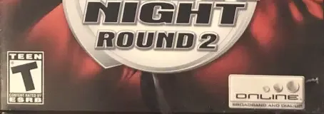 Fight Night Round 2, the ESRB box on its front